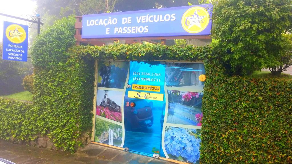 Hotel Pousada San Clemente Centro Gramado Esterno foto