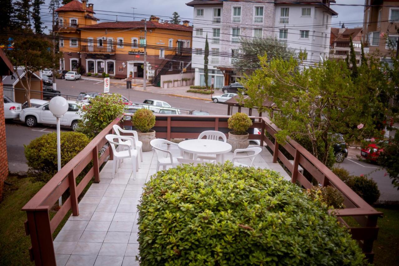 Hotel Pousada San Clemente Centro Gramado Esterno foto